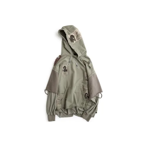 A SQUARE ROOT Sweatshirt 2.0 Upgrade Unisex Army Green