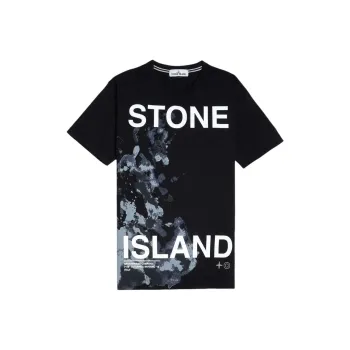 STONE ISLAND T Shirt Men's Black