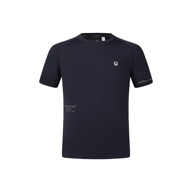FILA T Shirt Men's RD Royal Blue-0