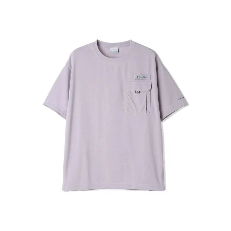 Columbia Burn Novel T Shirt Men's Light Purple 551-0