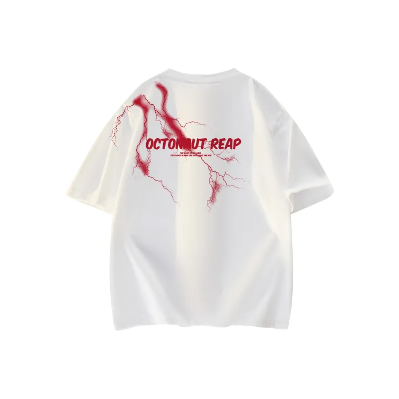 Small Columns Under The Sea T Shirt Unisex White-0