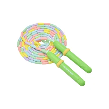 Skechers Student Supply Mechanical Counting Jump Ropes Exam PVC Cotton Cord PP Controller 2.8M Starcrow Rainbow Green