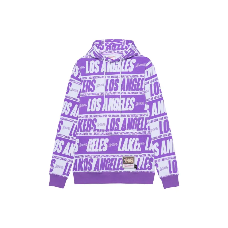 Mitchell Ness Mitchell & Ness NBA Series Sweatshirts Unisex Purple-0