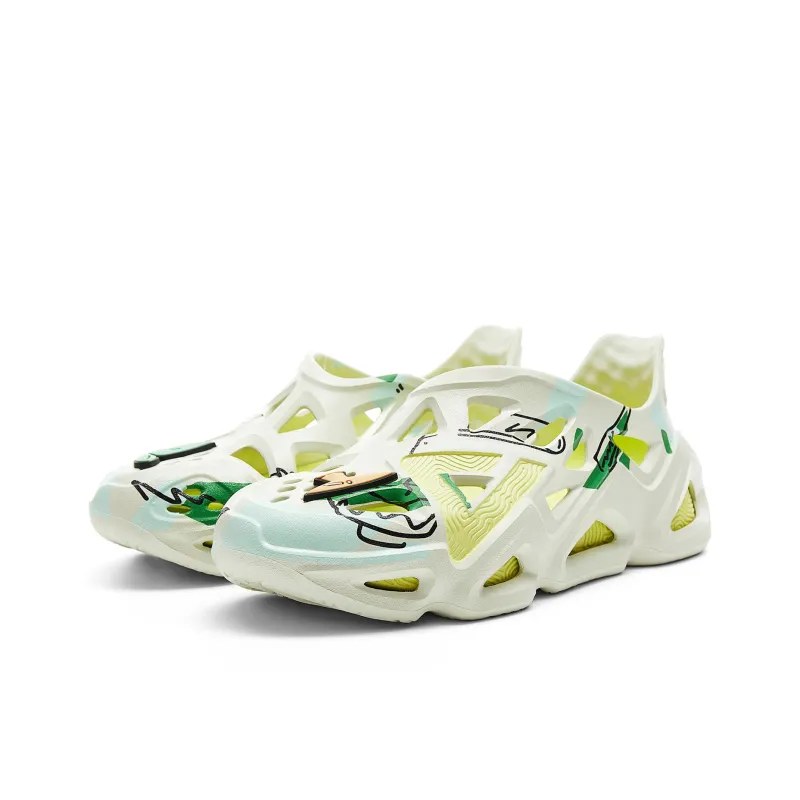 PEAK National Creativity Clogs Men's Milk Jade-2