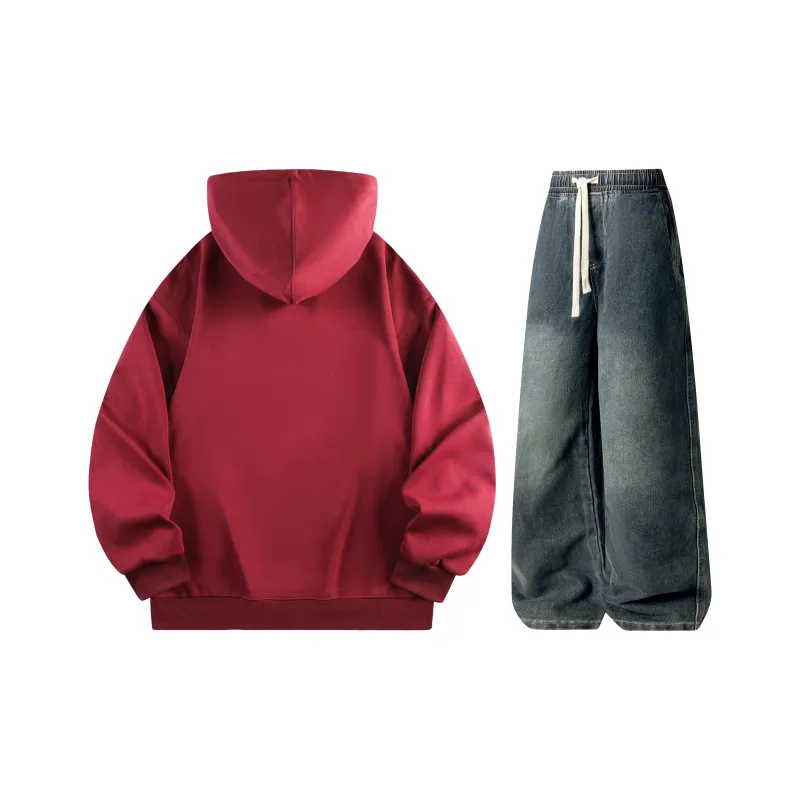 A.X.S.K Sweatshirt Sets Unisex-49