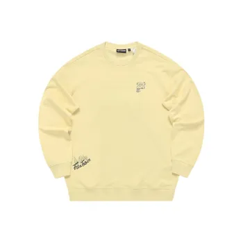 FILA FUSION Sweatshirt Unisex Cheese Yellow