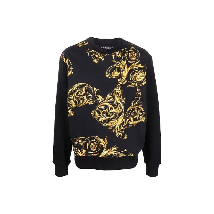 VERSACE JEANS COUTURE Sweatshirt Men's Black-0