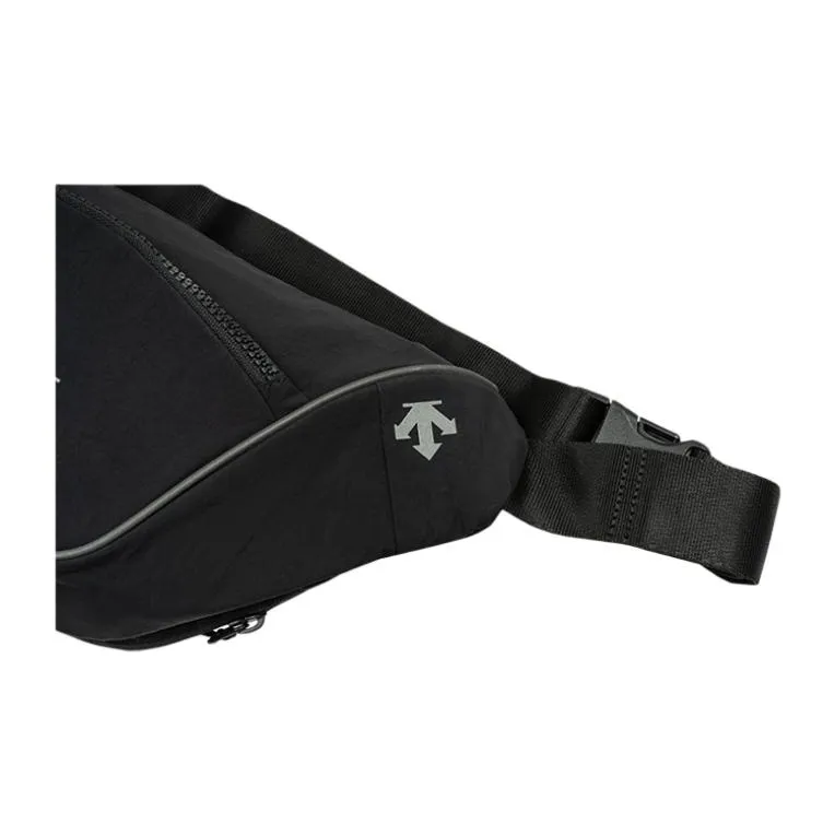 DESCENTE Nylon Fanny Pack Unisex Black-4