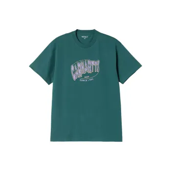 Carhartt WIP T Shirts Men Lake Green