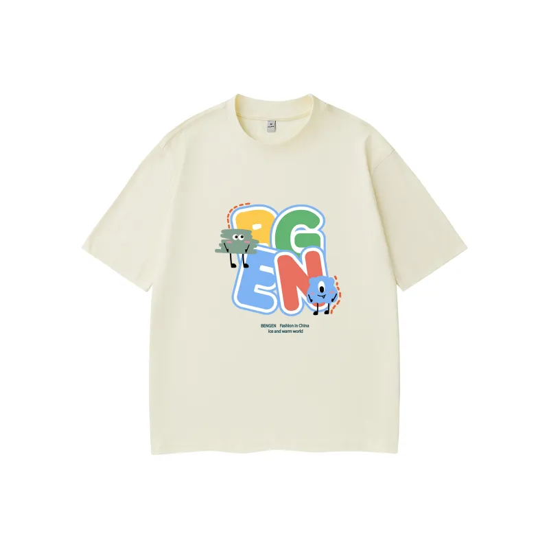 BENGEN T Shirts Unisex-4
