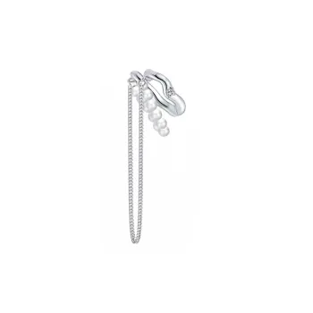 LELOUP Copper Clip On Earrings Women's Silver