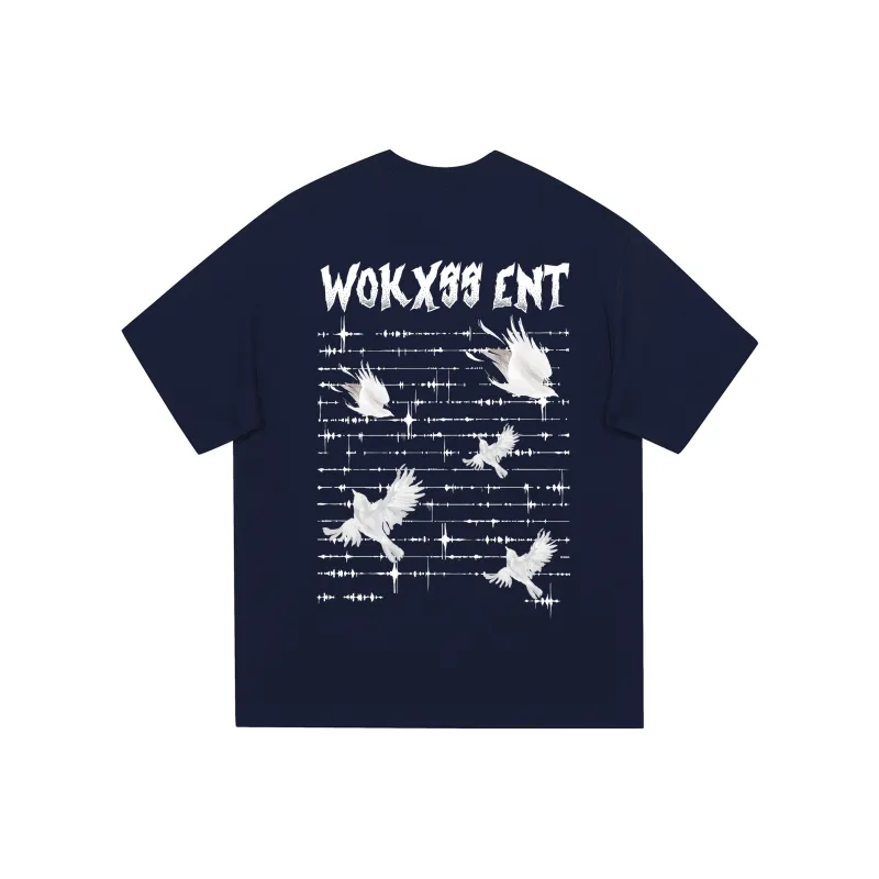 WOKXSS T-Shirt Unisex Light Beige Apricot-8