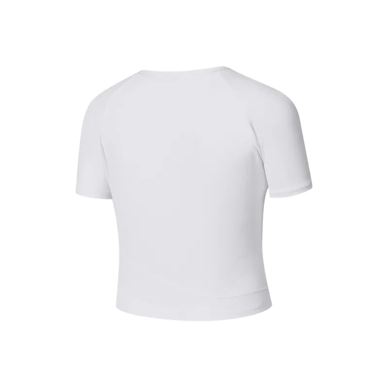 Saucony T Shirt Women's Pearl White-1