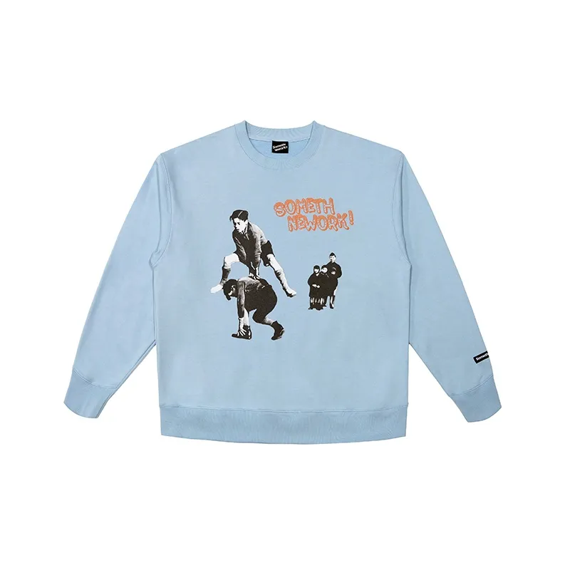 STNW Crew Neck Loose Fit Sweatshirt Unisex-3