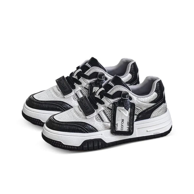 Hong Kong Meng Slip Resistant Breathable Height Increasing Low Top Skateboard Shoes Men's-10