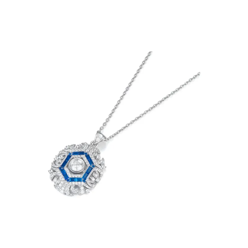 LACLOCHE 925 Sterling Silver Necklaces Unisex-2