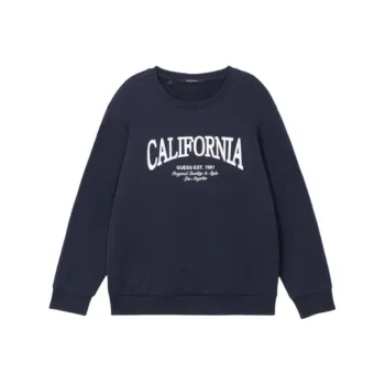GUESS T Shirt Unisex Dark Marine Blue