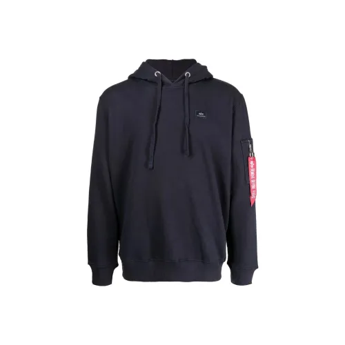 Alpha Industries Sweatshirts Men Black