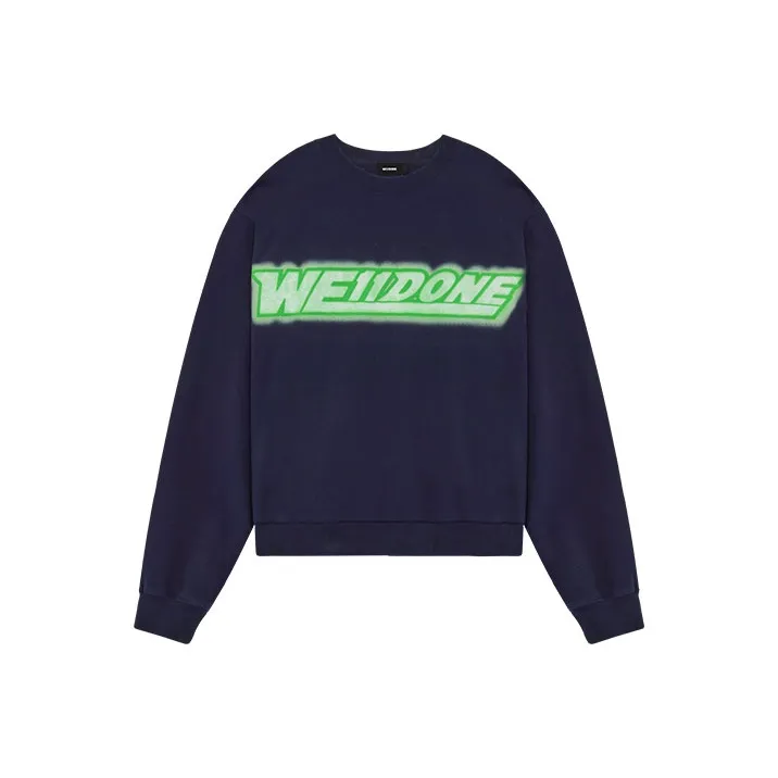 WE11DONE Logo print Detail Sweatshirt-0