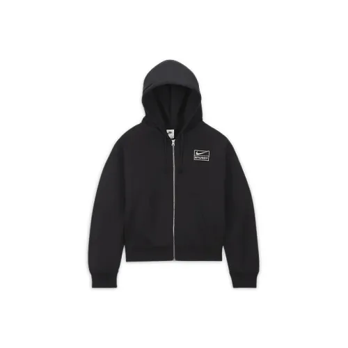 Stussy X Nike Stone Washed Fleece Zip Hoodie Asia Sizing