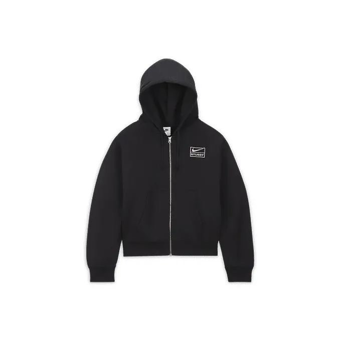Stussy X Nike Stone Washed Fleece Zip Hoodie Asia Sizing-0