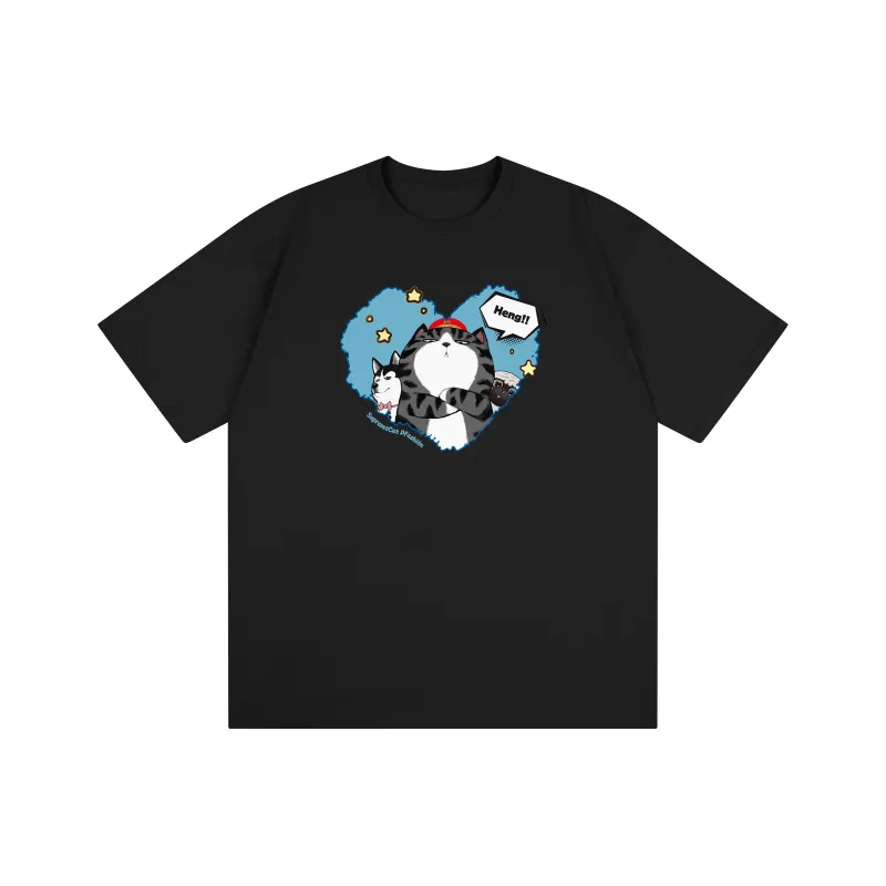 Supremo Cat T Shirts Unisex-0