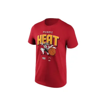 NBA x Fanatics Branded Miami Heat Miami Heat Looney Tunes Bugs Bunny T Shirt Men's Red