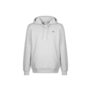 LACOSTE Logo patch Fleece Hoodie
