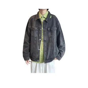 FA2LO Denim Jacket Unisex Black