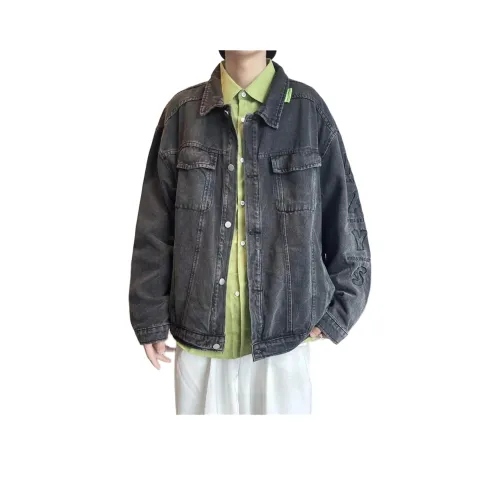 FA2LO Denim Jacket Unisex Black