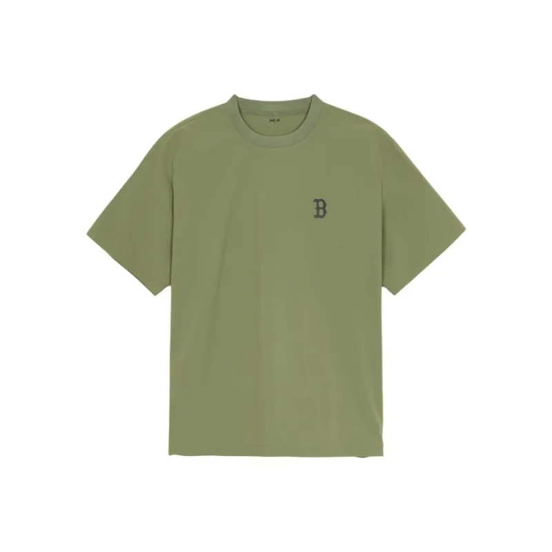 MLB Gofcore Basic Boston Red Sox T Shirt Unisex Green-0