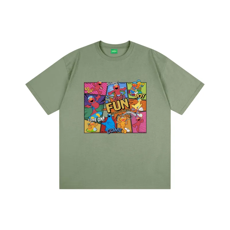 SESAME STREET T Shirts Unisex-14
