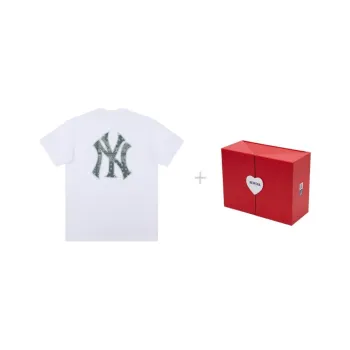 New Era Sports Short Sleeved T Shirts, White Unisex