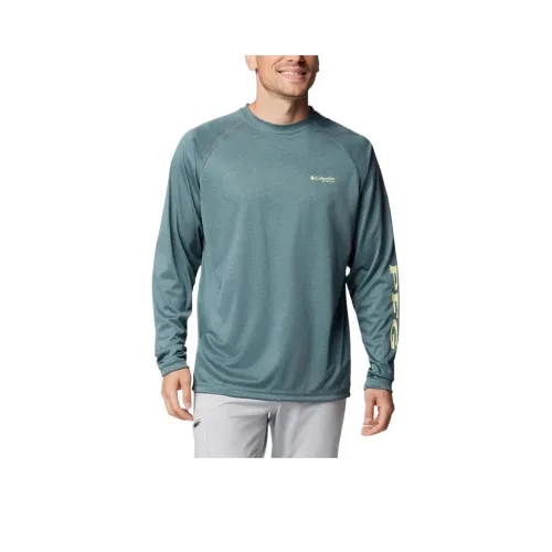 Columbia Terminal Tackle PFG Omni-Shade Omni-Wick T-Shirt Men's Turquoise