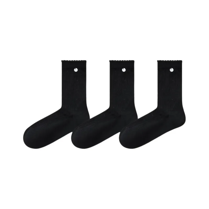 Temooues Mid Calf Socks Women's Combo Set-14