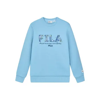FILA x V&A LIANMINGKUAN Sweatshirt Men's Ring Focus Blue