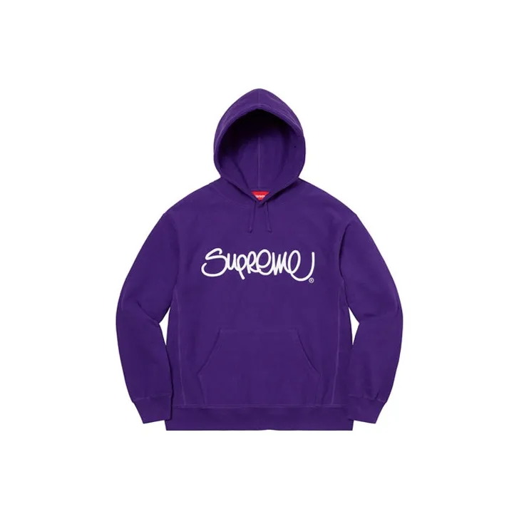 Supreme Raised Handstyle Hooded Sweatshirt-6
