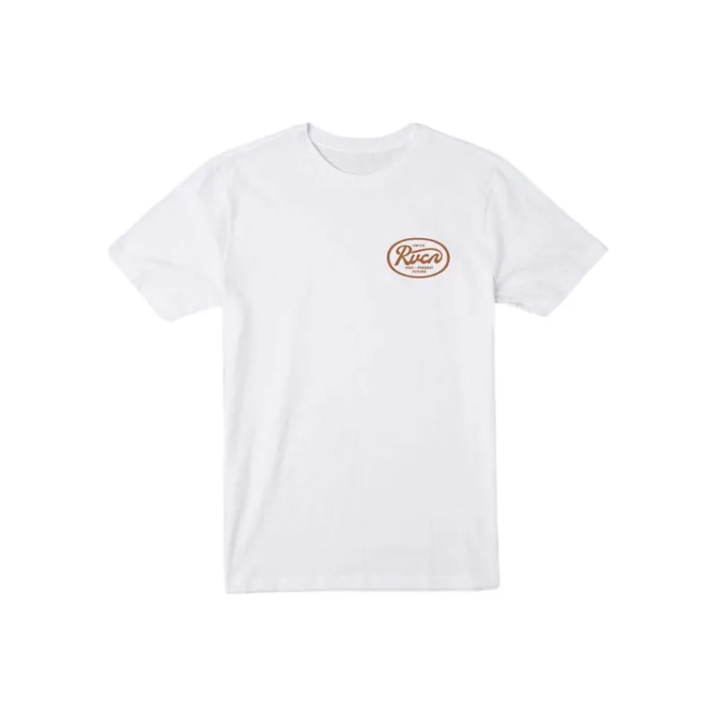 RVCA T-Shirts Men White-0