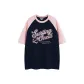 Pink & Navy Blue