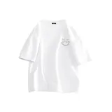White (B Smile Wreath Chest Logo)