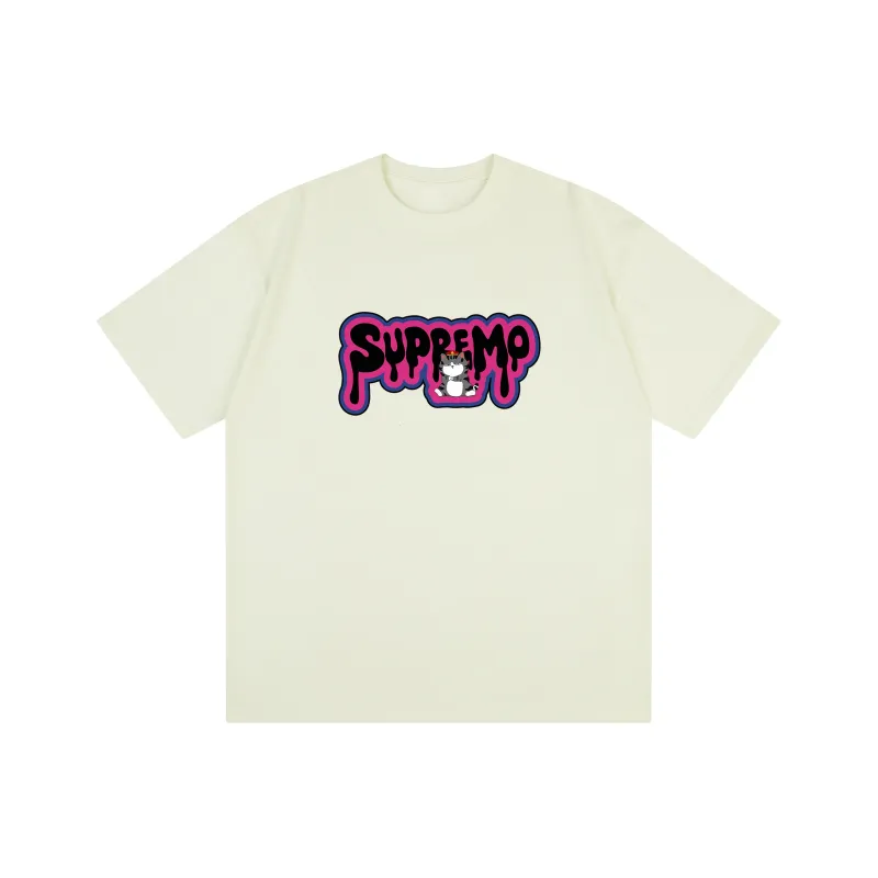 Supremo Cat T Shirts Unisex-12