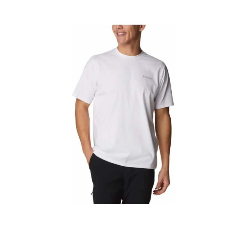 Columbia Sun Trek T-Shirt Men's White-0