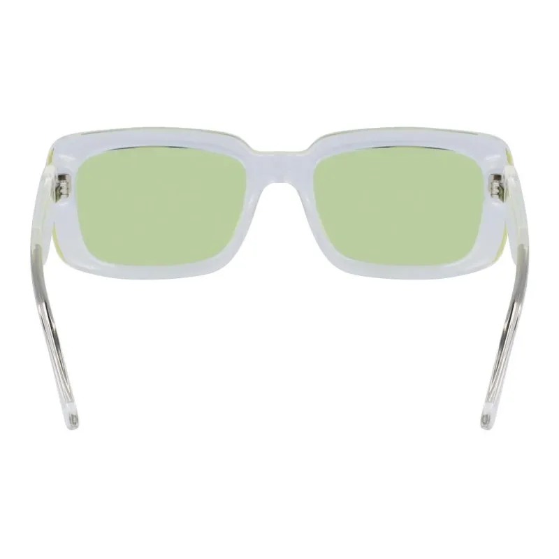 KARL LAGERFELD Injection Molded Square Sunglasses Unisex White-4