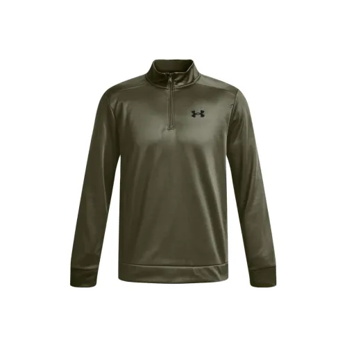 Under Armour Sweatshirts Men Olive Green