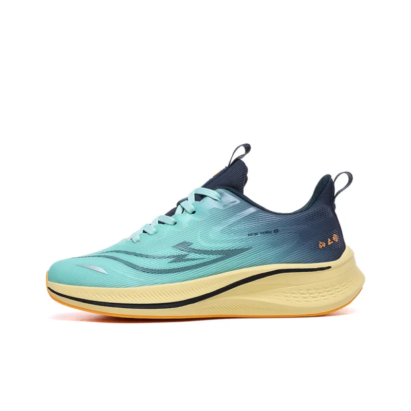 Meiretu Cushioned Wear Resistant Breathable Low Top Marathon Running Shoes Men's-23
