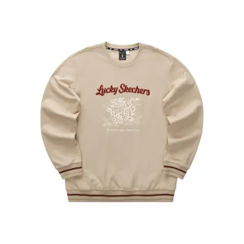 Skechers New Year Sweatshirt Unisex Irish Cream