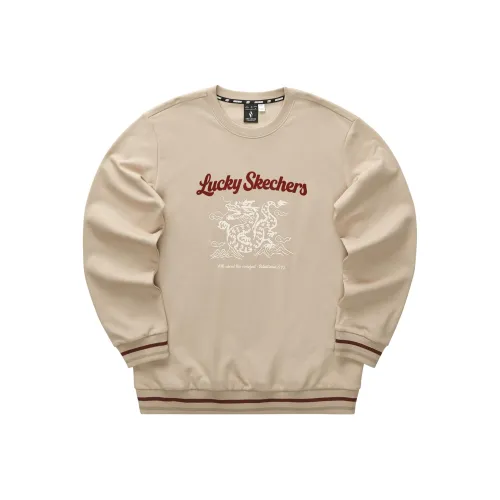 Skechers New Year Sweatshirt Unisex Irish Cream