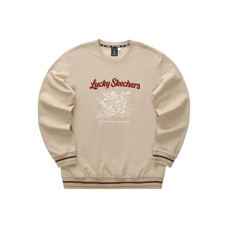 Skechers New Year Sweatshirt Unisex Irish Cream-0