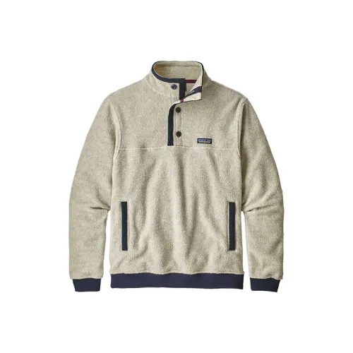 Patagonia Shearling Button Sweatshirts Men