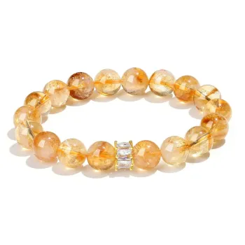 RIXIANGWAN Crystal Jade Bracelets Unisex